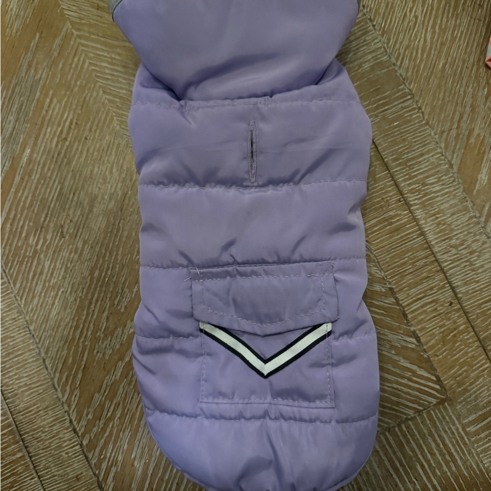 Doggy lavender Puffer Jacket